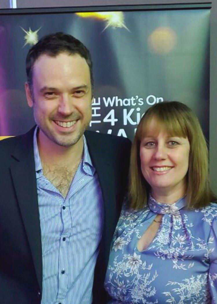 Andy and Nat coloured